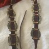 Navajo Linberg And Eva Billah Signed Unworn Sterling Silver 47 Inch Concho Belt - Image 3