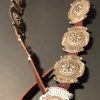 Navajo Linberg And Eva Billah Signed Unworn Sterling Silver 47 Inch Concho Belt - Image 7