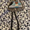 Zuni Amos Pooacha Signed Sterling Silver Comanche Dancer Bolo Tie With Tips - Image 2
