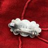 Zuni Julie Ondelacy Lahi Signed Sterling Silver Inlaid Turquoise Cluster Pin Pendant/ - Image 2