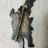 Vintage Exceptional Early Zuni Sterling Silver Inlaid Rainbowman Pin Brooch/ - Image 2