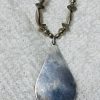 Vintage Vintage Navajo Sterling Silver Turquoise & Red Coral Flower Pendant Necklace/ - Image 2