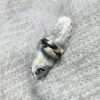Zuni Eldred Martinez Signed Sterling Silver Inlaid Zuni Corn Maiden Size 5 Ring/ - Image 2