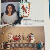 Zuni Vintage Nancy Haloo Signed Sterling Silver Red Cardinal and Flower Bolo Tie/ - Image 2